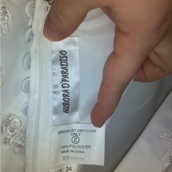 Plus Wedding Dress - Picture 2 of 2